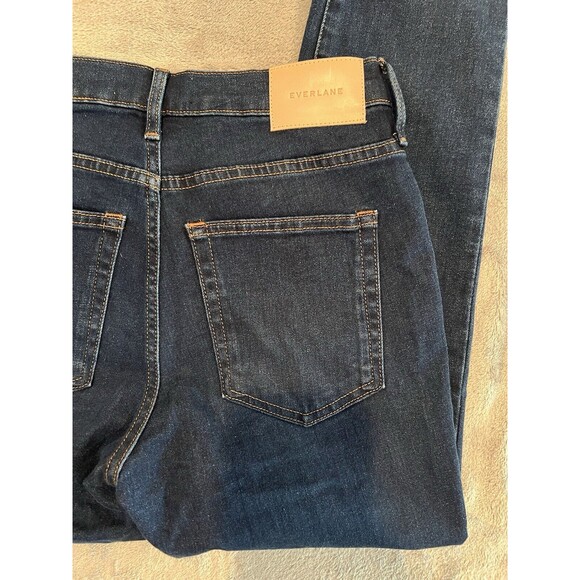 Everlane Jeans Women 27 Regular Blue Skinny Mid-rise Ankle Preppy Casual - Picture 5 of 9